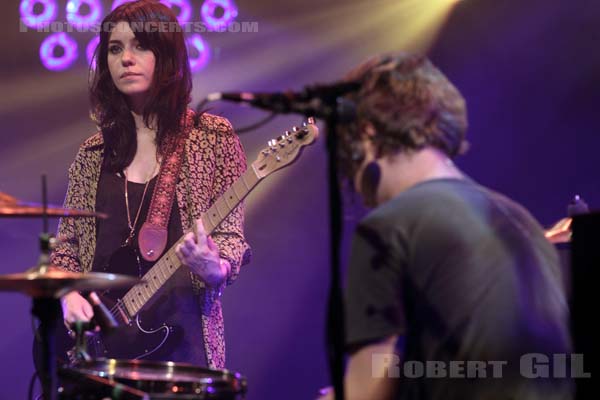 BLOOD RED SHOES - 2014-03-19 - PARIS - Gaite Lyrique - Laura-Mary Carter - Steven Ansell